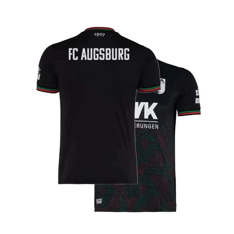 

Soccer Match Training Jersey Men Women Clothes Augsburg Home Jersey Breathabe Quick-Drying Oversized Sports Casual Daily Tops