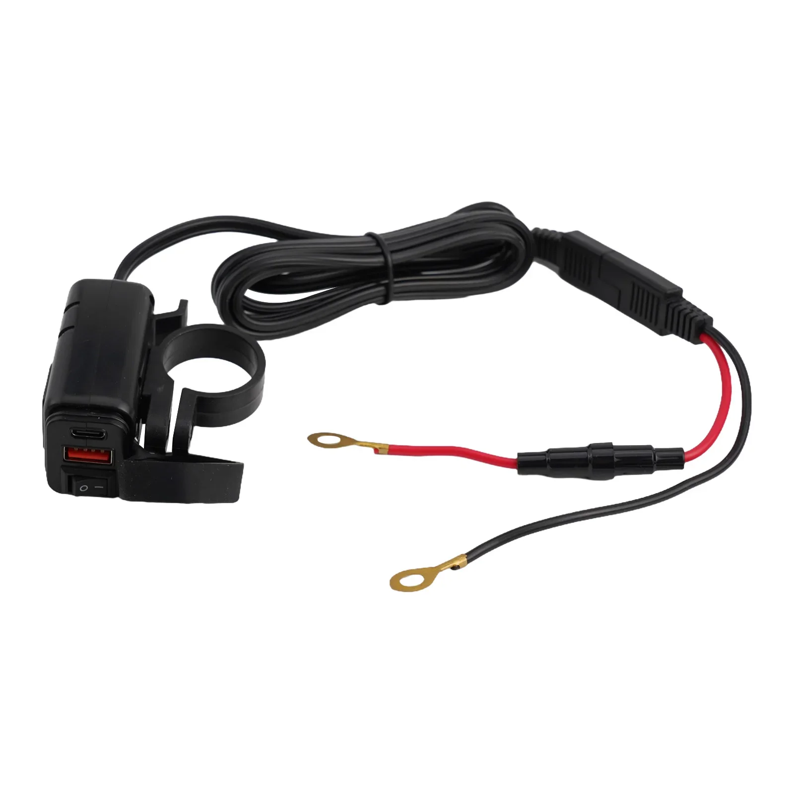 Car Dual USB Phone Charger Adapter GPS Super Fast PD LED Waterproof Car Charger With PD And QC3.0 Voltmeter Display Adapter