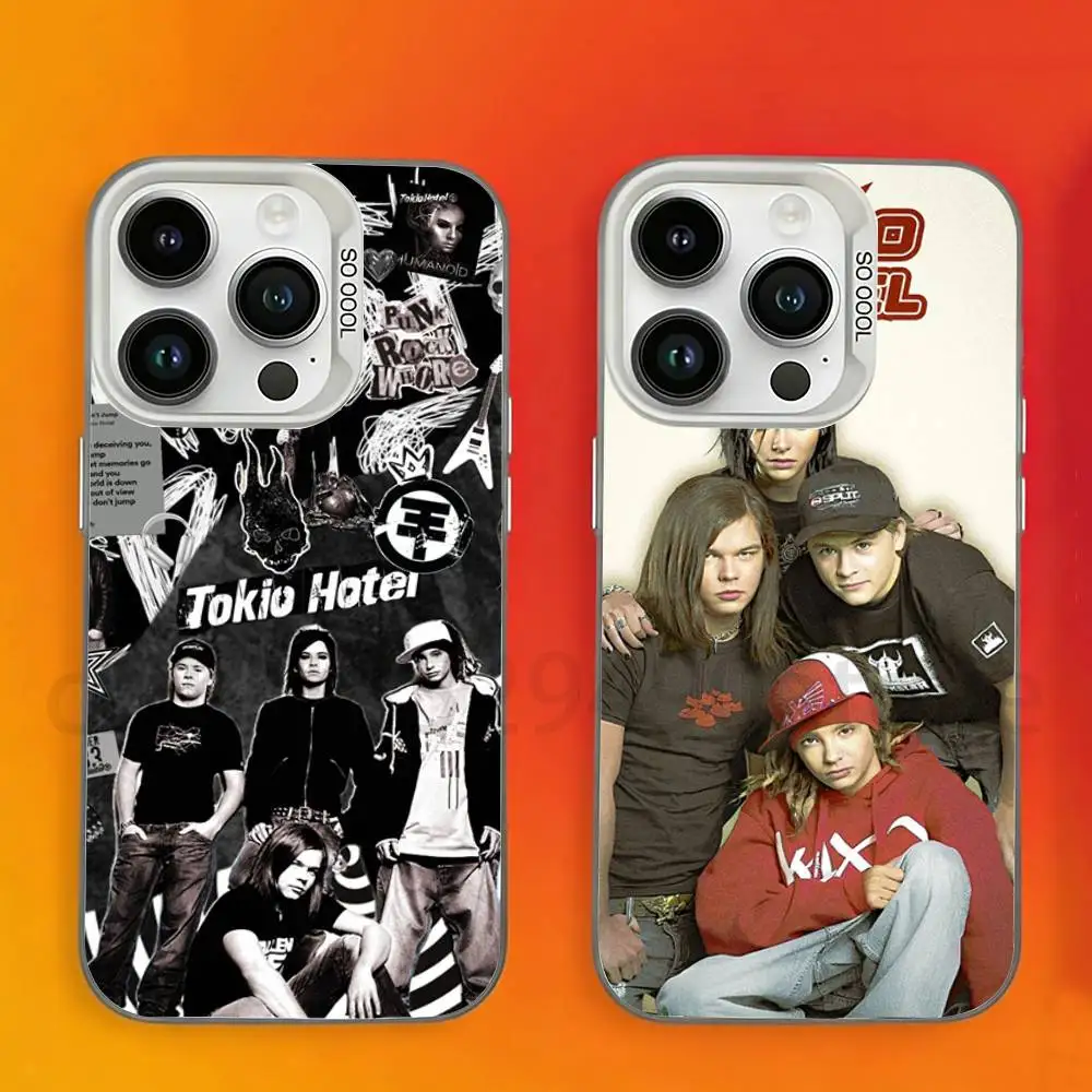 T-Tokio H-Hotel Band Phone Case For iPhone 17,16,15,14,13,12,11,Pro,Max,Plus,Mini Candy Matte Shockproof Cover
