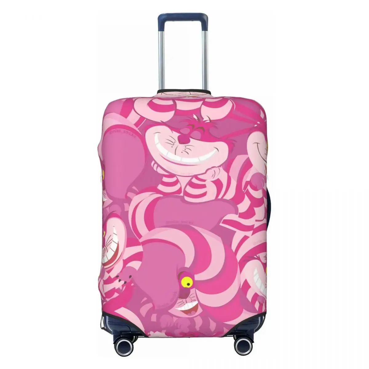 

Пользовательские Чеширс Кот Аниме Мультфильм Чехол Для Чемодана Эластичные Дорожные Чехлы Для Багажа 18-32 Дюймов