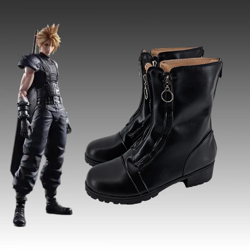 Cloud Strife Cosplay Schoenen Spel FF7 Cosplay Heren Laarzen