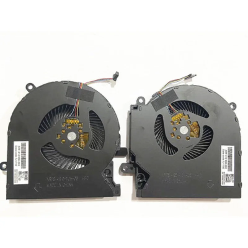 

New CPU GPU Cooling Cooler Fan 12V For HP OMEN 15-EK 15-EN TPN-Q236 TPN-Q238 M04215-001 M04216-001 ND8CC02- 19j22 19j23