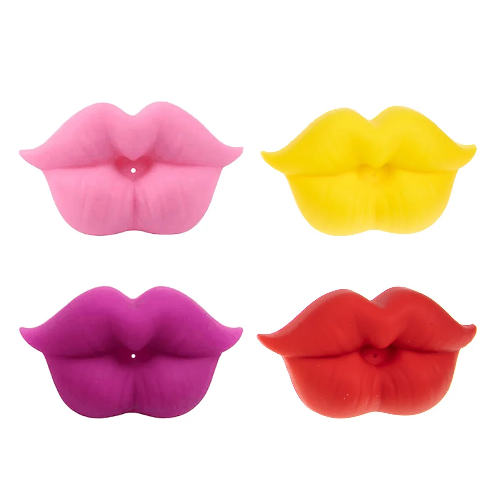 

4 Pcs Toy Pacifier Newborn Baby Toy Portable Creative Portable Silicone Pacifier Soother Funny Infant Supplies
