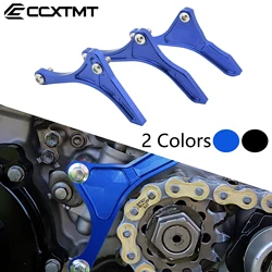 CNC Aluminum Alloy Engine Plate Case Saver Cover Guard Protector For Yamaha YZ WR YZ250F YZ450F YZ250FX YZ450FX WR250F WR450F