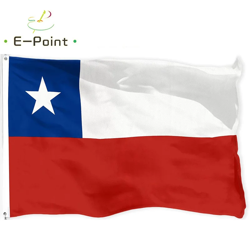 Chile National Country Flag 2ft*3ft (60*90cm) 3ft*5ft (90*150cm) Size Christmas Decorations for Home Flag Banner