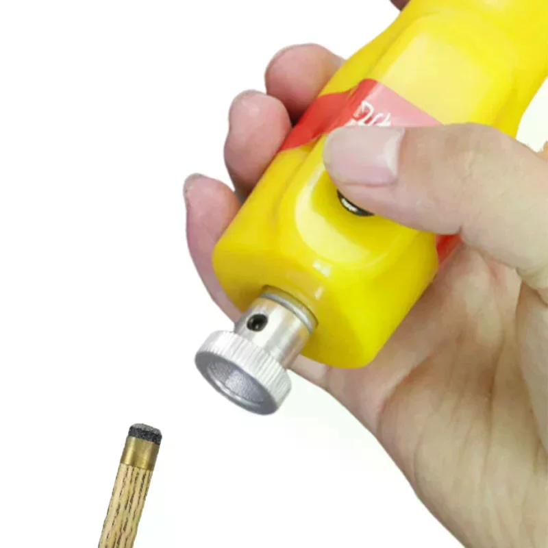 

Electric Billiard Cue Tip Shaper Billiard Pool Tip Scuffer Shaper Portable Pool Cue Tip Adjuster And Repair Tool For Changing