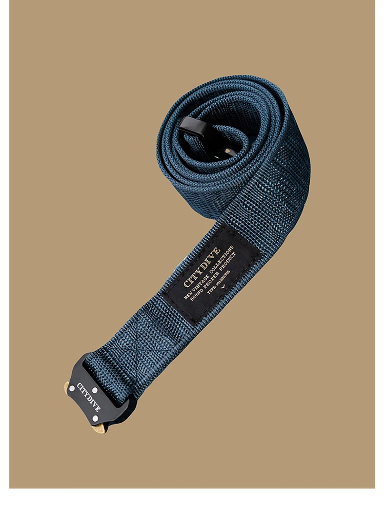 quick-unlock-rollercoaster-belt-citydive-alloy-automatic-buckle-waist-belt-universal-style-for-youth-under-4cm-wide-belt
