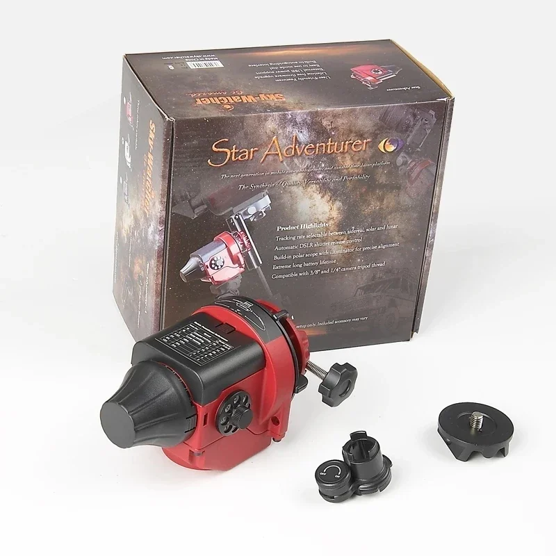 

Sky-Watcher Ster Adventure Astro Pack Motorized Night Sky Tracker Compact Equatorial Ritual Tracking Platform Photo