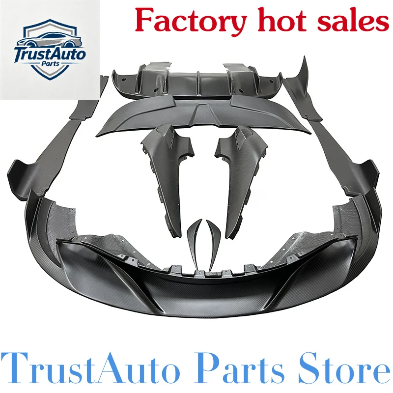 

Hot Selling TreasuresPremium Car Accsori Update Ryft Style Body Kit Matte Carbon Fiber Front Lip Spoiler SiTrustAuto Parts Store
