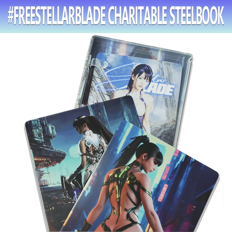 

Custom-Made G2 Steelbook Stellar Blade Case Ps4/PS5/XBOX (NO GAME)