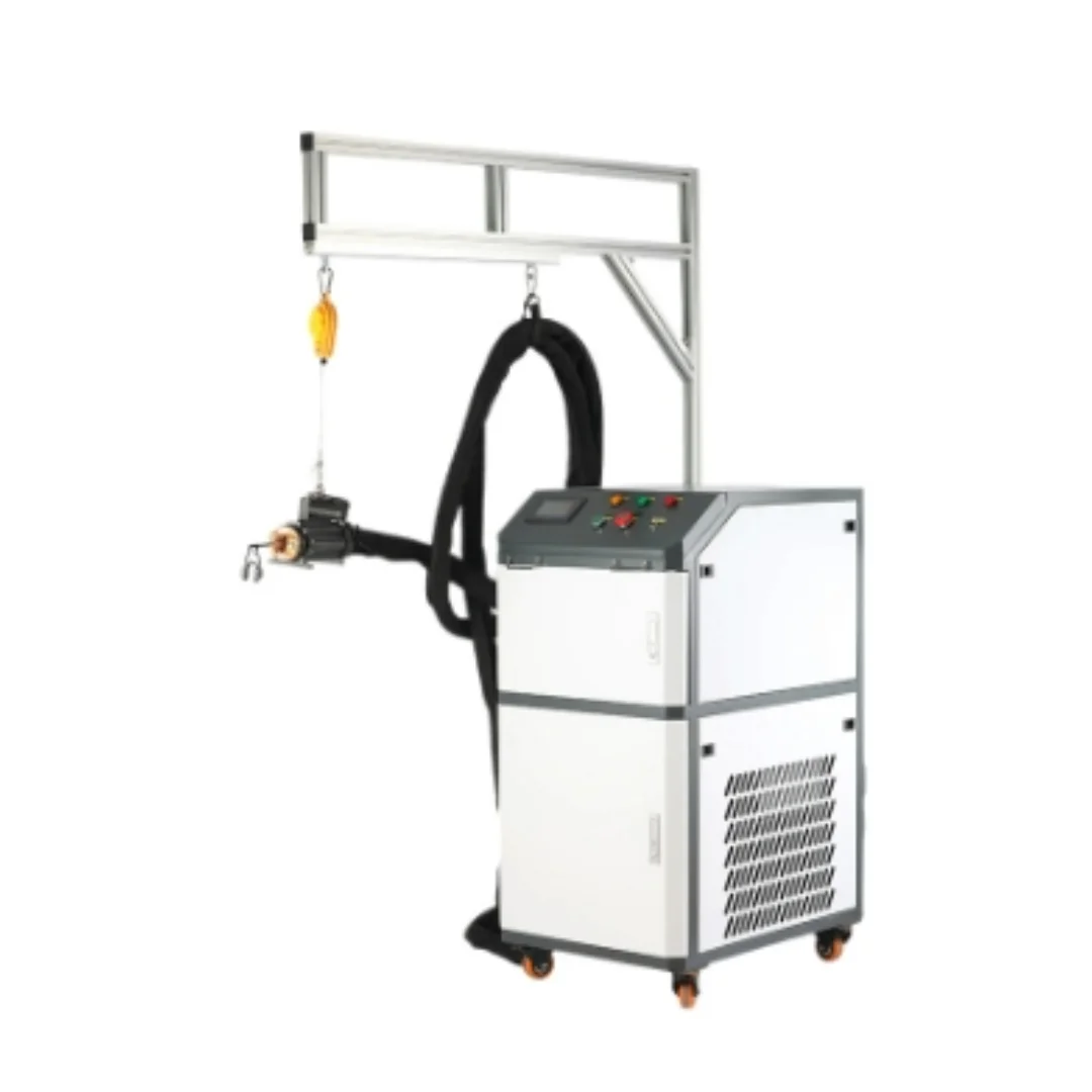 

Hanging all-in-one handheld high-frequency induction heating machine, quenching, annealing, melting, condensing