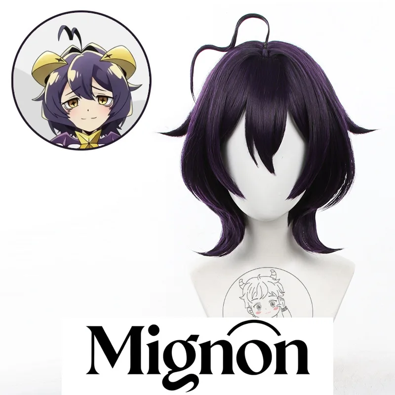 

I Wanna Be a Magical Girl Matoi Tonomori / Magia Baiser Cosplay Wig short hair simulation scalp Halloween gift