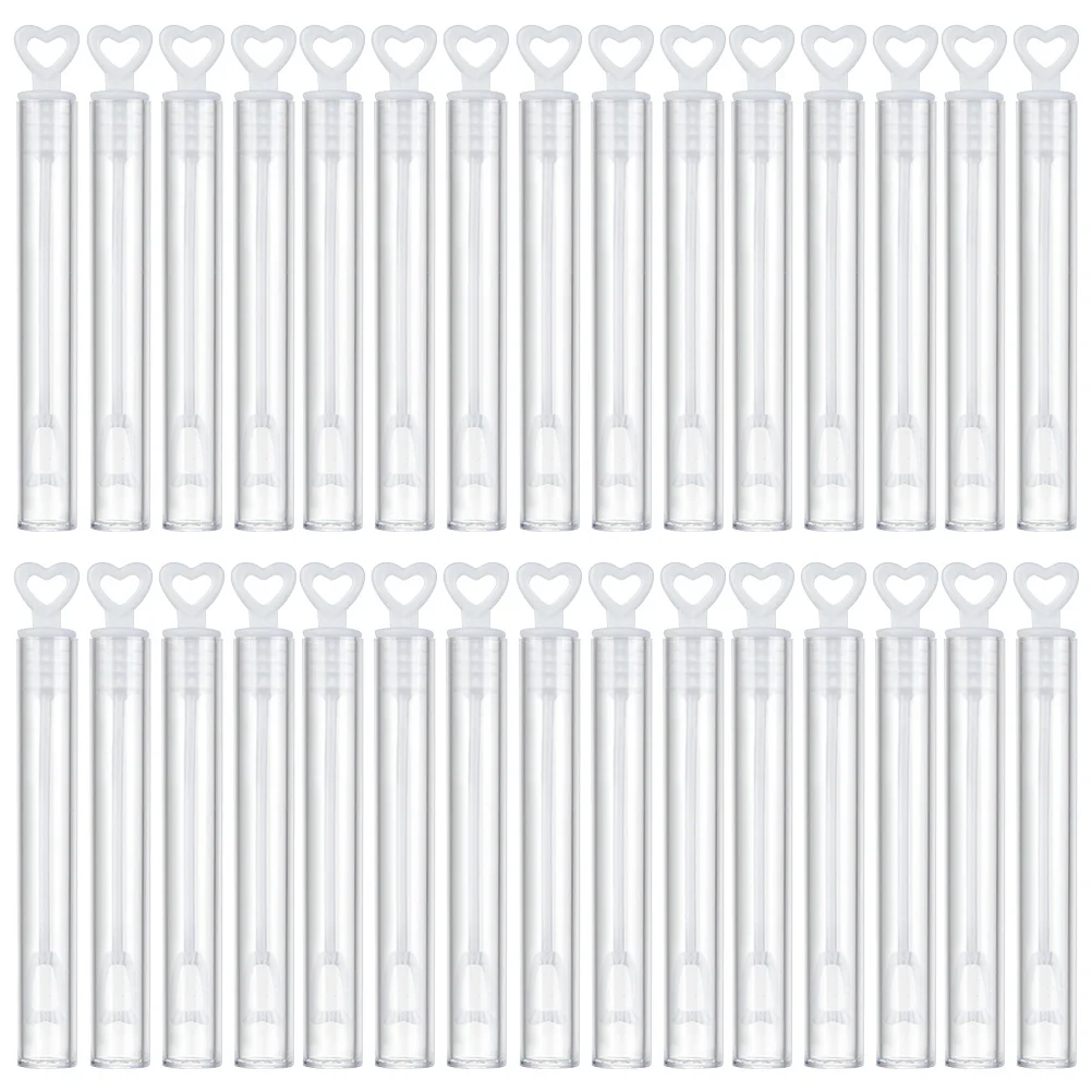 

30Pcs Premium DIY Refilled Bubble Wands Safe Durable Long Life Birthday Holiday Parties Supplies Party Bubble Wands