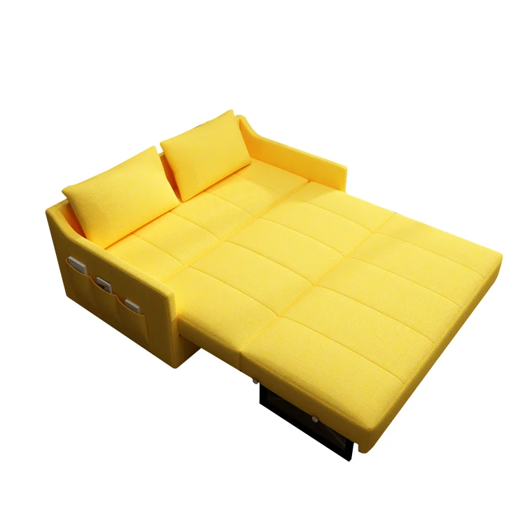 

Modern Design Living Room Sofa Cum Bed Fabric Multi Function Folding Sofa Bed Set With Storage
