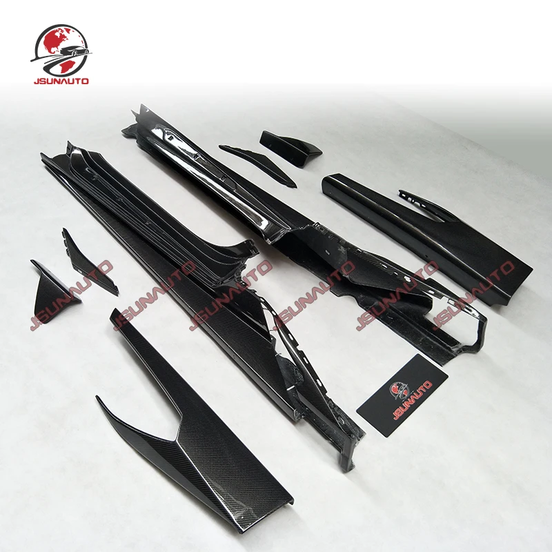 

Комплект кузова автомобиля MSY стиль кованые боковые юбки из углеродного волокна для Huracan EVO LP610-4 боковые панели для подтяжки лица