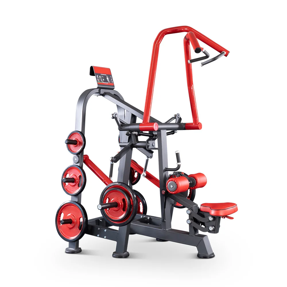 Best quality Sports Gym Equipment Pin Loaded Dual Function Lat Pulldown And Low Row Machine