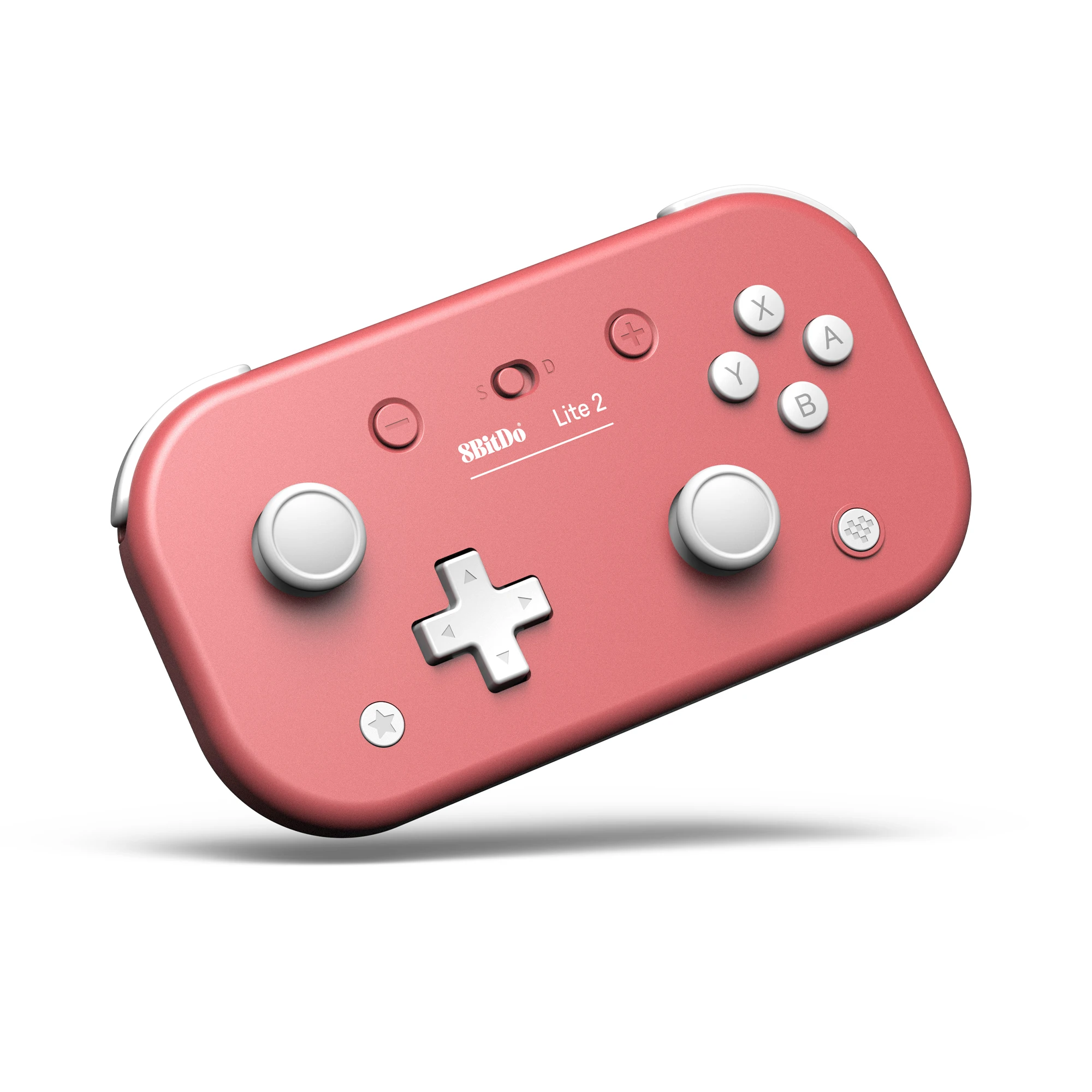 8BitDo Lite 2 Bluetooth Gamepad Controller with Vibration Wireless Game for Raspberry Switch Windows Steam Raspeberry Pi pink