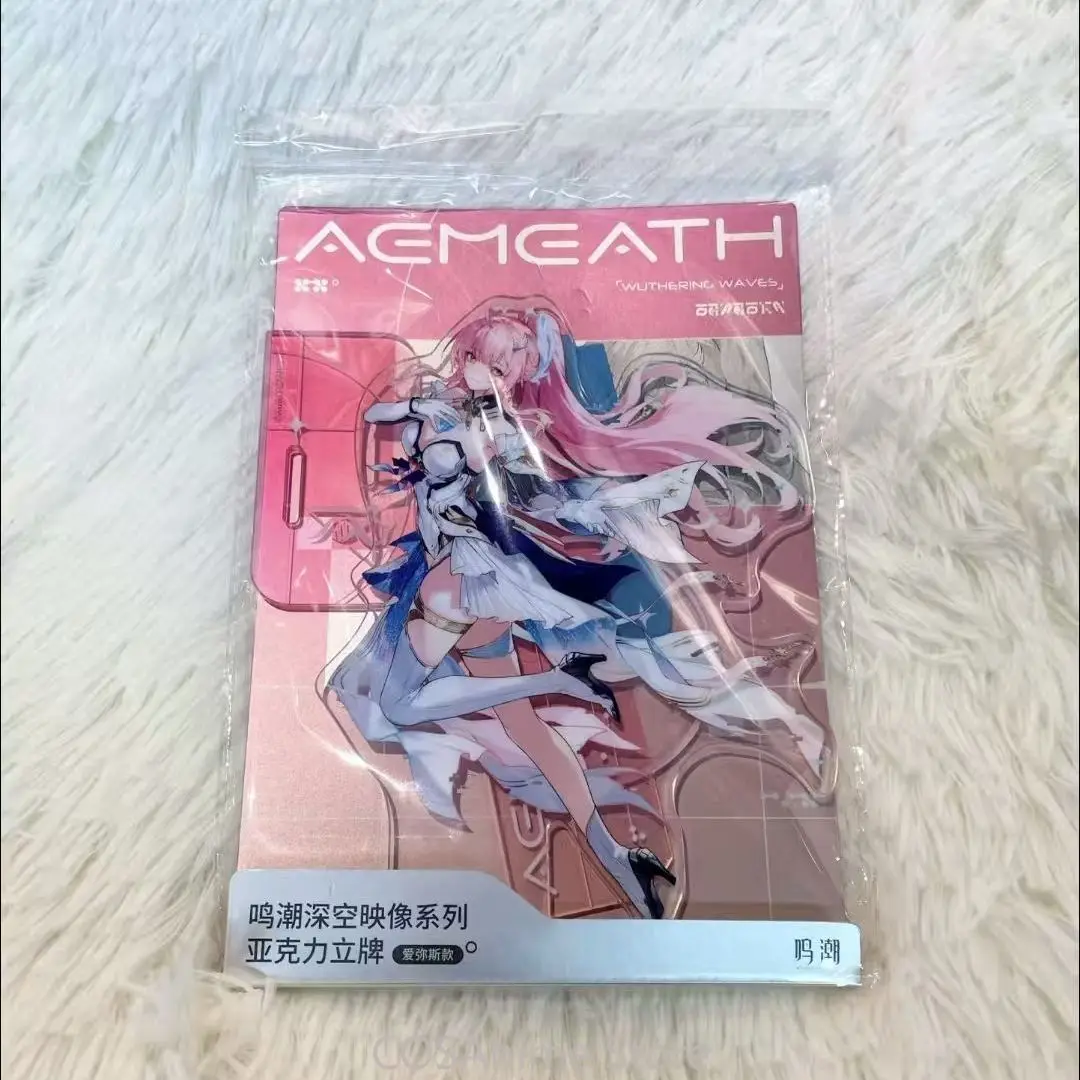 Wuthering Waves Anime Game Aemeath LUUK HERSSEN Cosplay Acrylic Figure Stand Model Table Desktop Ornament Collect Gift