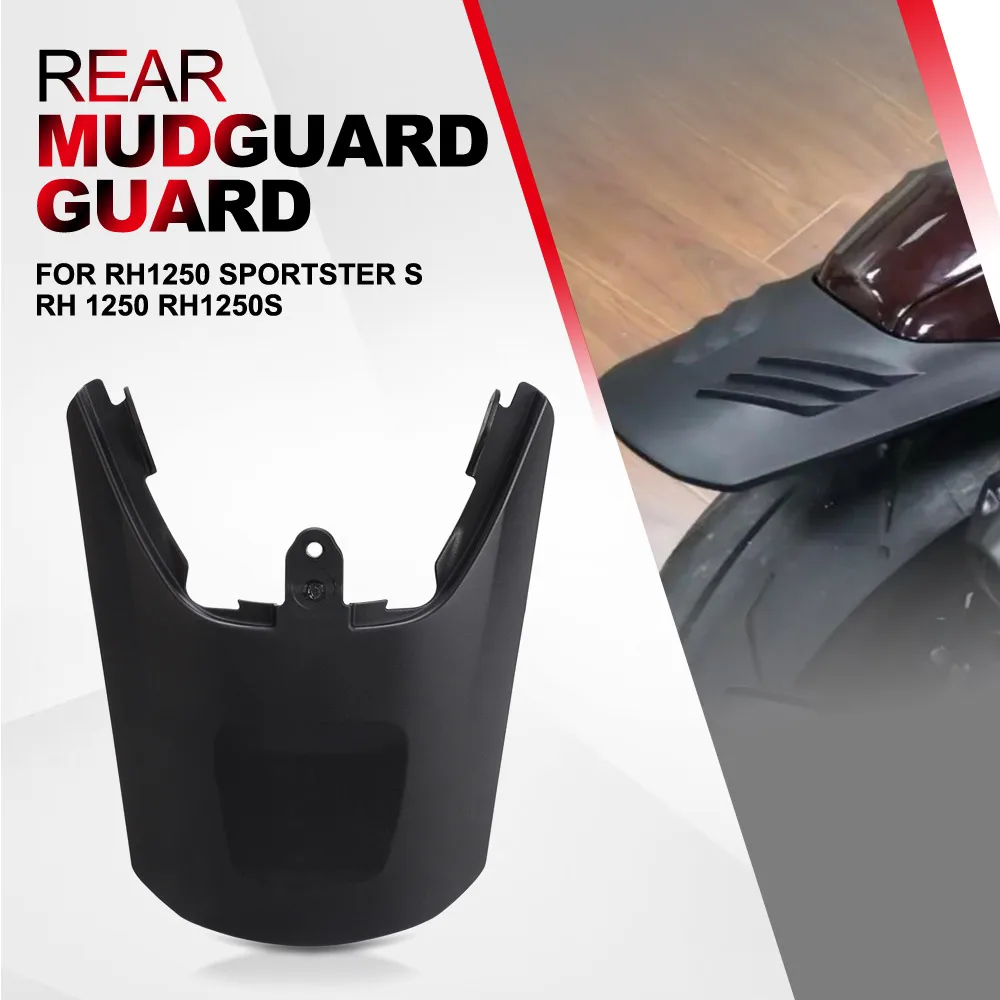 For Sportster S RH1250 S 2021-2022 2023 2024 Motorcycle Rear Seat Fender Extension Mudguard Tire Hugger Splash Guard RH1250 S
