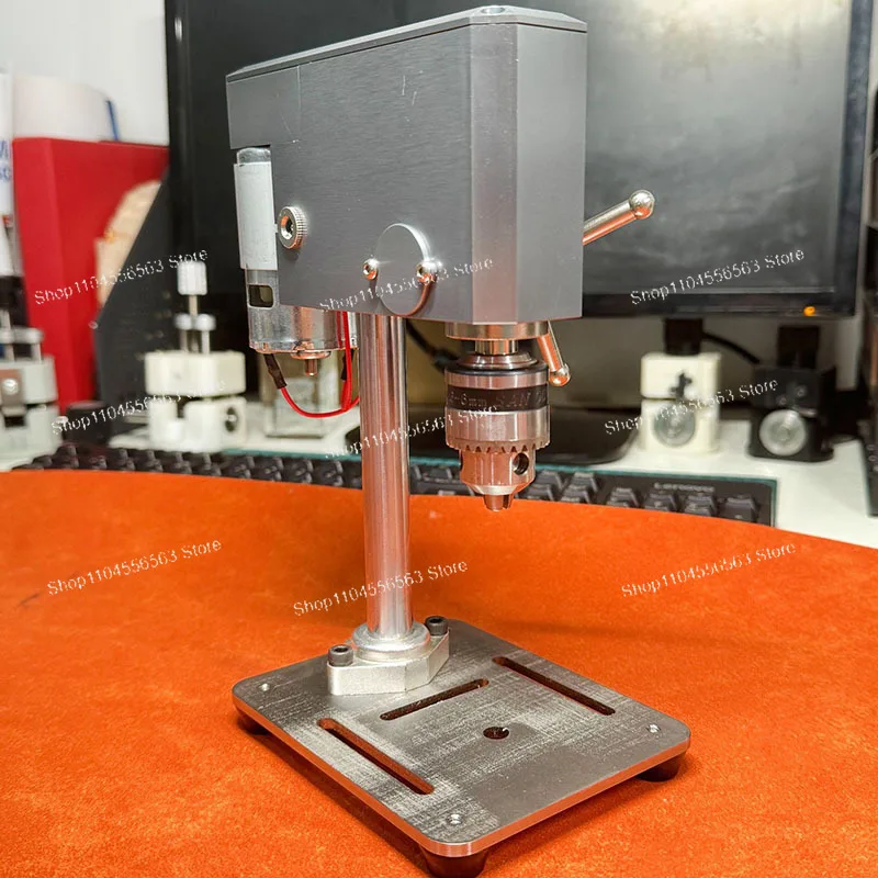 12-24V精密ミニチュア卓上ドリル（時計修理用、デスクトップDIY電動工具）