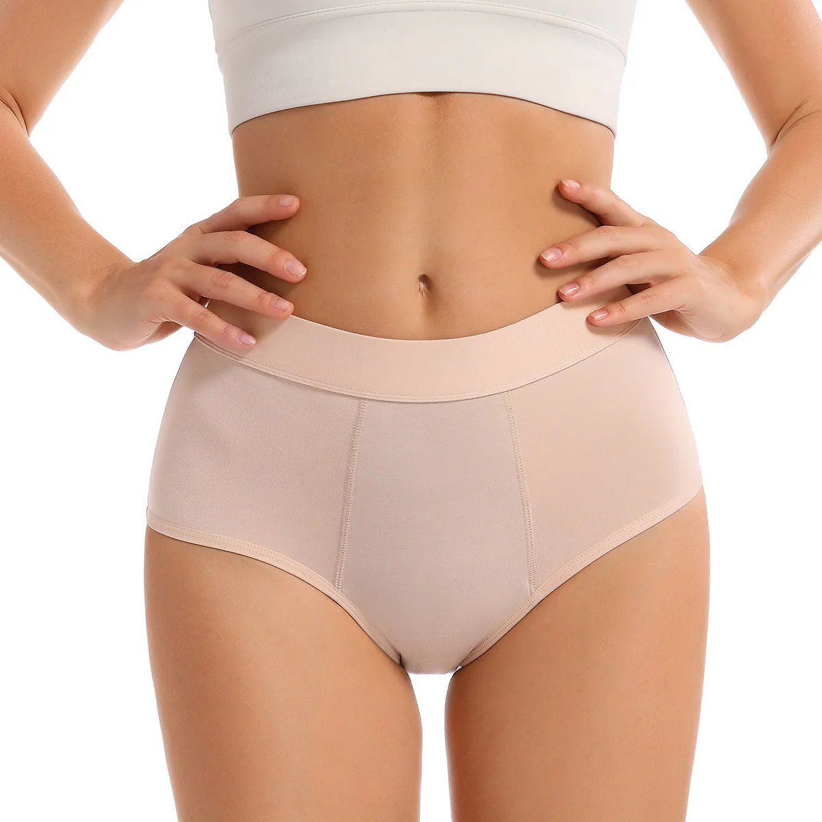 Wholesale of physiological pants for foreign trade, high waisted triangle pants, breathable underwear, leak proof underwear, spe
