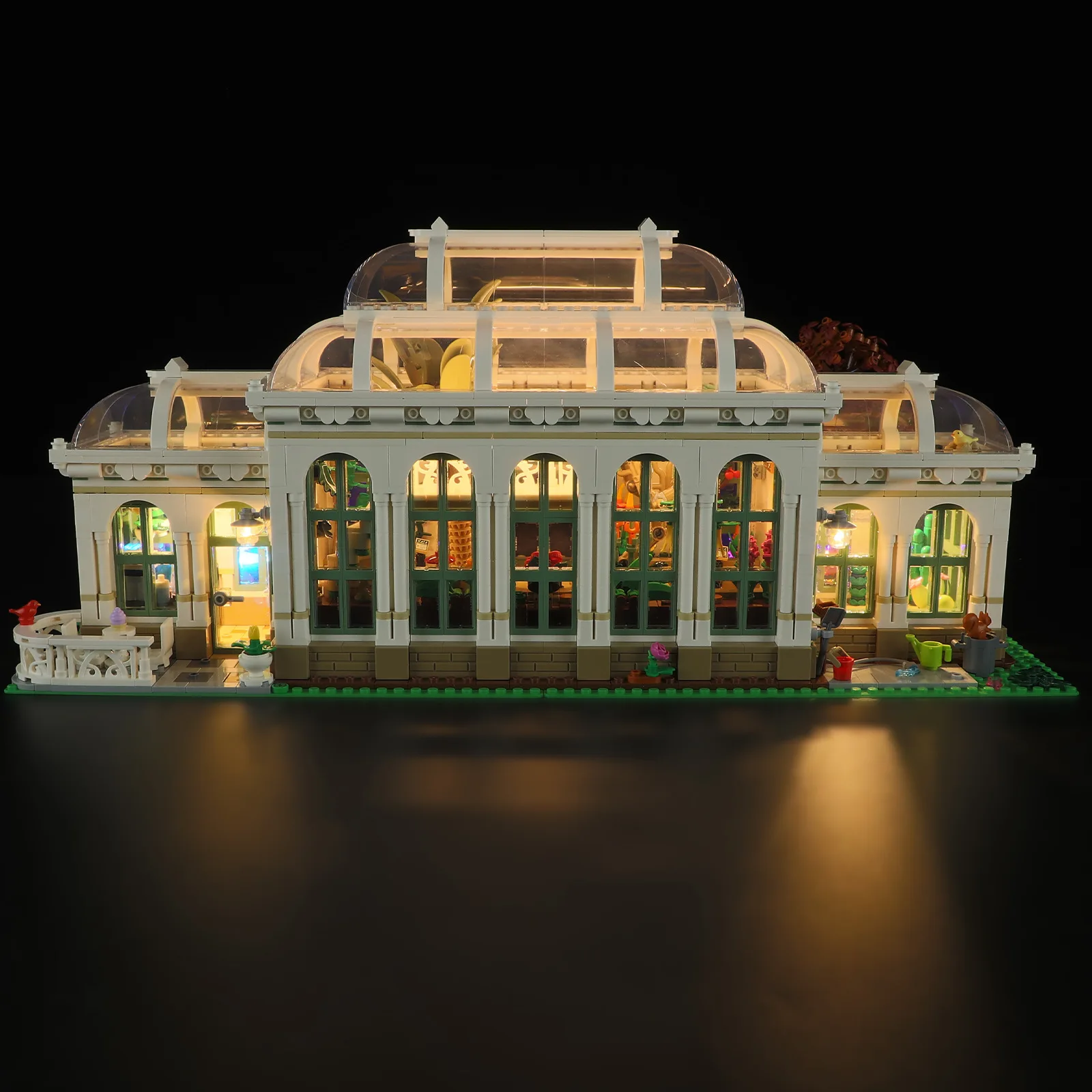 (Only LED Light No Bricks) 21353 The Botanical Garden Ideas (Not Include Building Blocks Bricks Kits Sets Model)