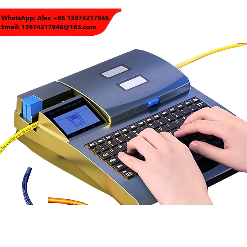 Heat Shrink Tube Wire Label Printing Marking Cable Labeller Tube Cable ID Printer