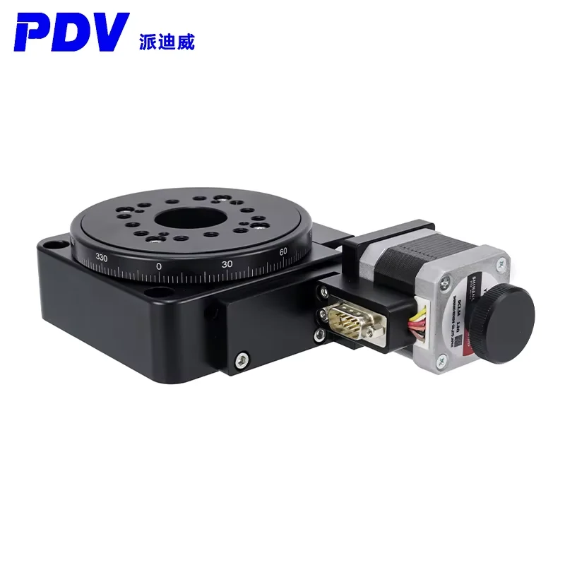 PDV NEW PX110-100  Motorized Rotation Stages , Motorized Rotation Stage,Electric Rotating Platform, High Percision linear Stage