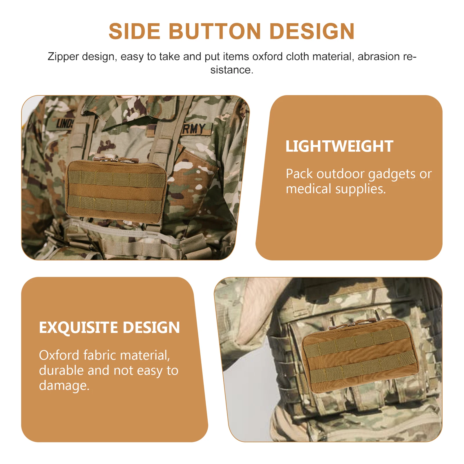 

Multi-Function Simple Small Design for Mobile Phones Keys Credit Cards Banknotes Outdoor Activities Gift