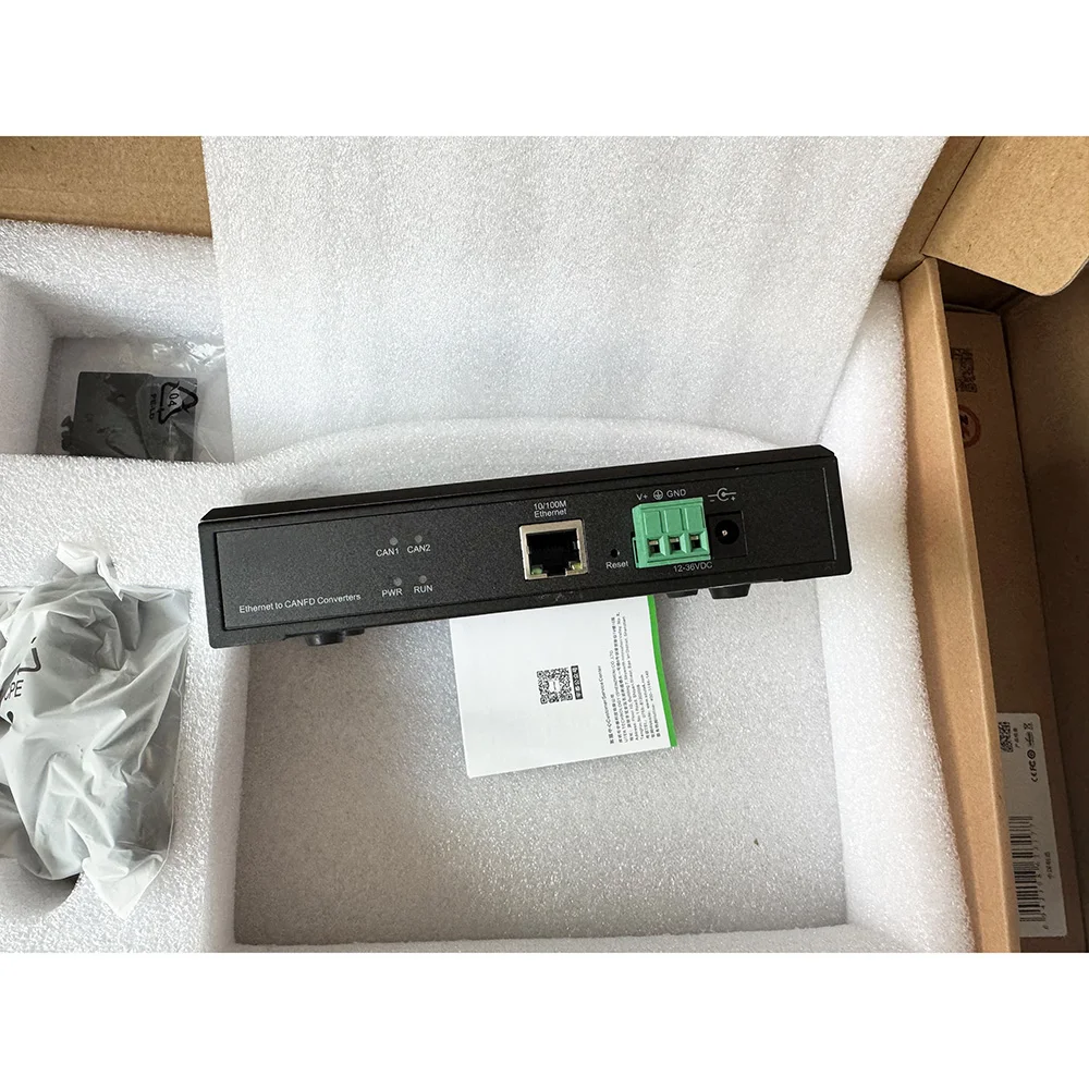 UT-6502 Industrial Ethernet to 2-port CANFD ConverterRB1-620-R-11 V:1.3 Industrial Control ALX800EEXJ2VD