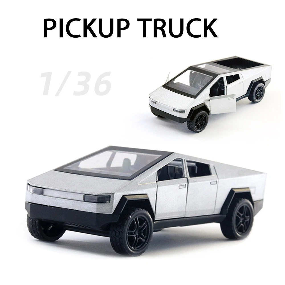 1:36 Sammlung Lkw Legierung Simulation Spielzeug Auto Metall Modell Druck Druck Fahrzeuge Pickup Auto Dekoration Kind Jungen Spielzeug Weihnachten Geschenke – Detail 8