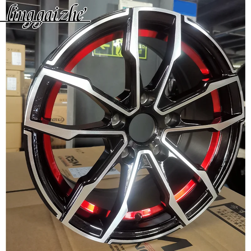 Cast aluminum alloy wheel factory wholesaler,15 inch 15*7.0 4X100 /108/114.3 Suitable for Honda Fit YARIS L BMW MINI