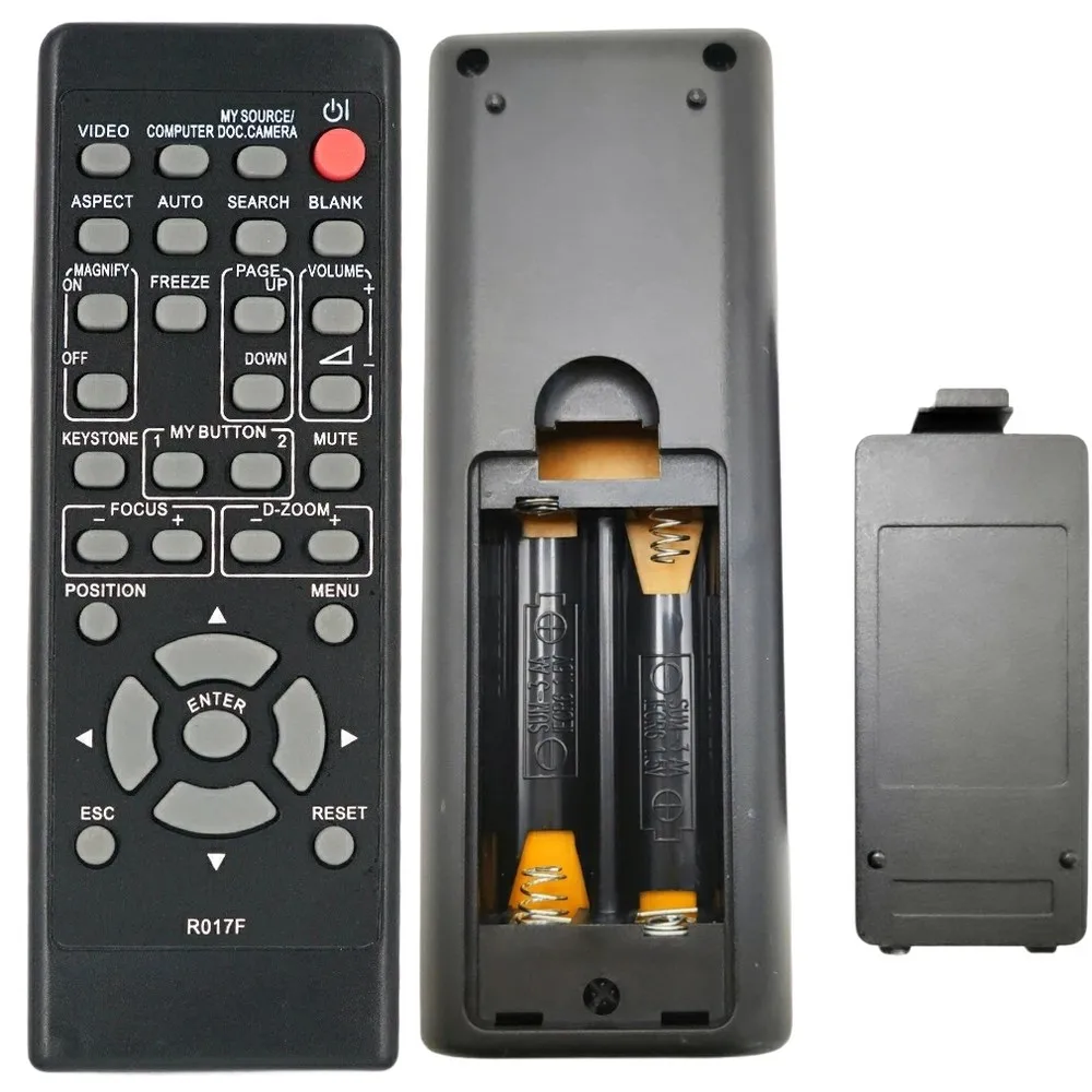 Remote Control R017F Replacement Fit For Hitachi Projector BZ-1 CP-A221N CP-A222WN CP-A301N CP-A302WN CP-A352WN CP-AW2519N