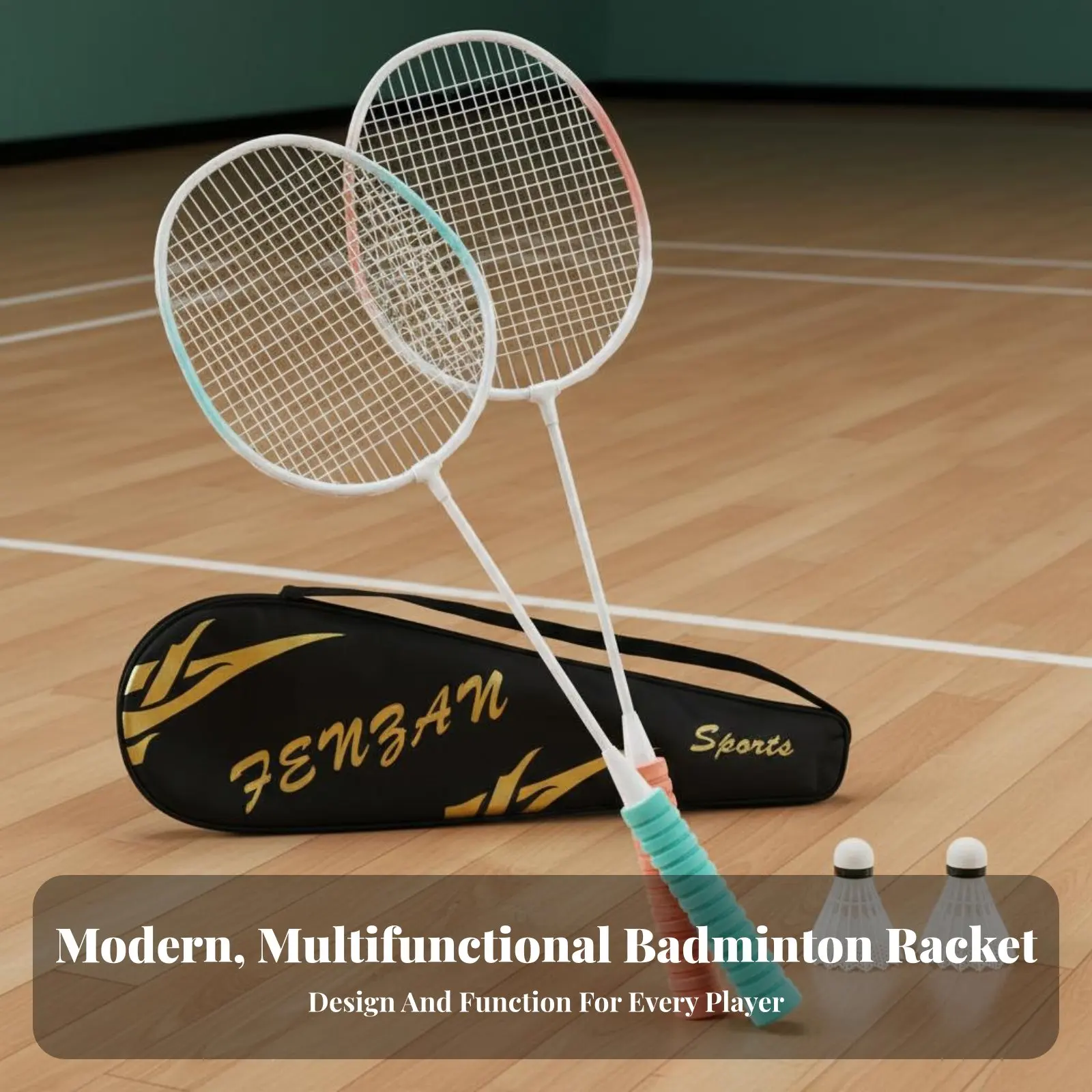 Badminton Racket Se…