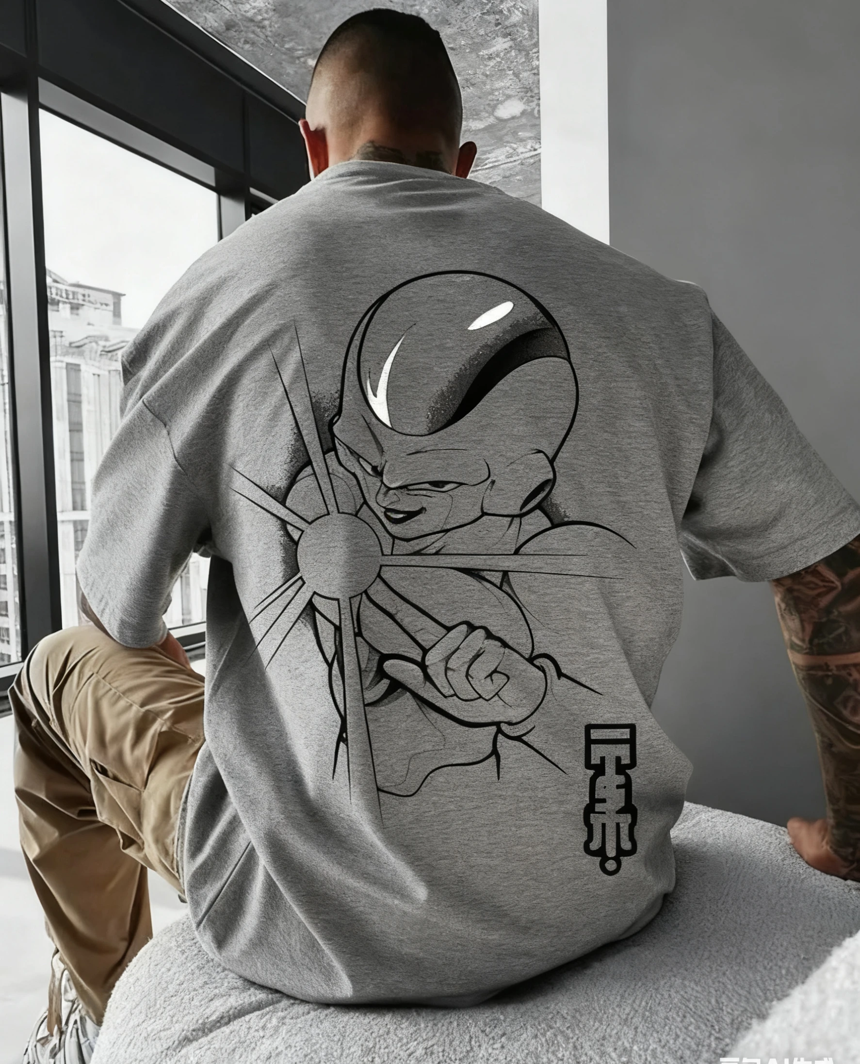 الرجال النساء لعبة دراغون بول فريزا تي شيرت مطبوع ملابس الشارع الشهير ملابس يومية فضفاضة قصيرة الأكمام قمة الموضة أنيمي رسم نمط المحملة