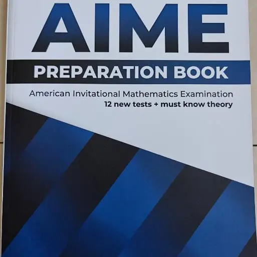English, Mathematics, Competition Book AMC12 Preparation Manual, English Name AIME PreparationBook