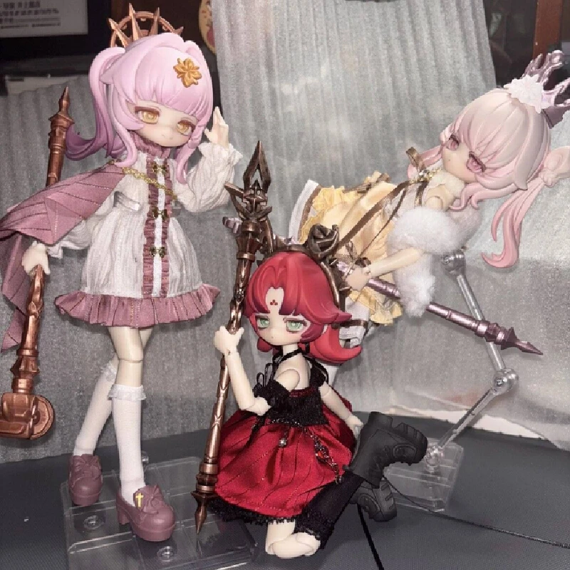 Spot Bjd Lunar Lore Genuine 1/8 Blind Box Kawaii Action Figure Movable Joint Doll Desktop Ornament Collection Model Toys Gifts