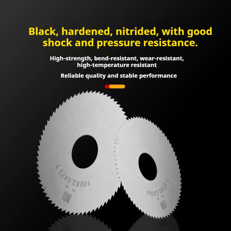Tungsten Steel Circular Saw Blade 110/125/150/160mm Solid Carbide Milling Cutter Blade for Metal