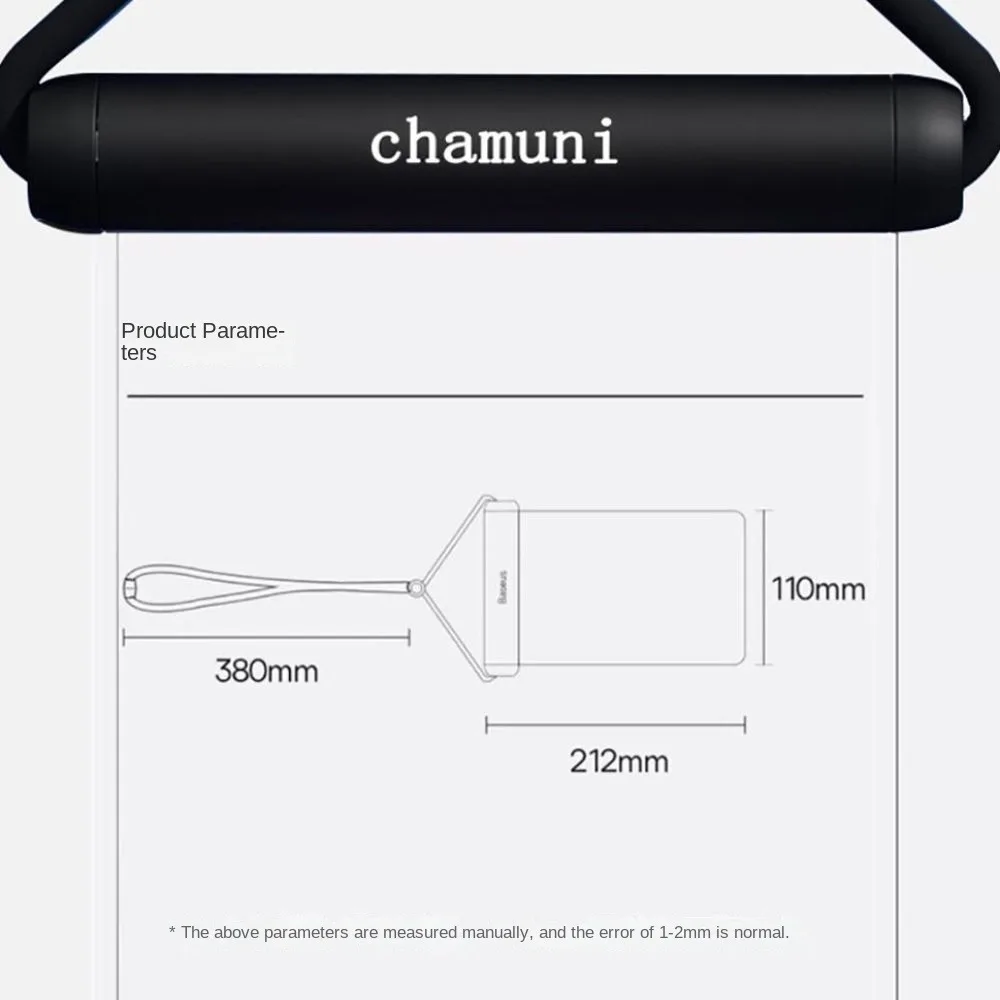 أزياء IPX8 وسادة هوائية عائمة أكياس الهاتف البلاستيكية لمس تحت الماء الحقيبة شفافة للصدمات السباحة حقيبة التخزين السباحة #6