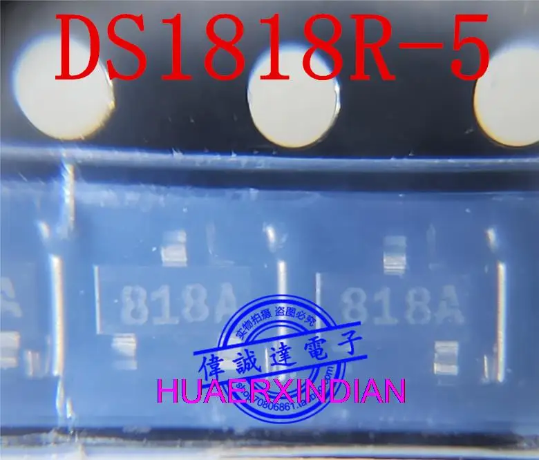 

DS1818R-5+T&R Печать 818A SOT-23 4