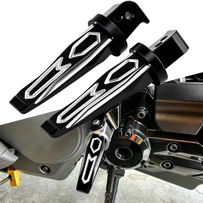 For FORZA 350 300 250 125 160 750 NSS 350 750 Motorcycle Rear Passenger Footrests Accessories Scooter Foot-Peg Foot Rests Pedals