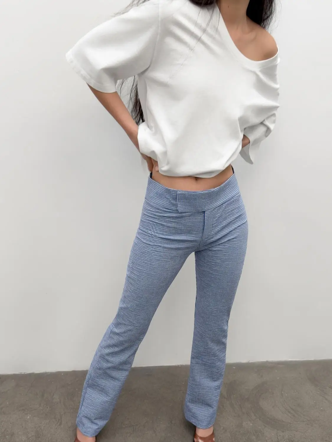 

New Summer Women's Fashion Bell Bottoms Neck Hanging Tops 2010700 043 Ethnic Stage Clothing 3152437 043