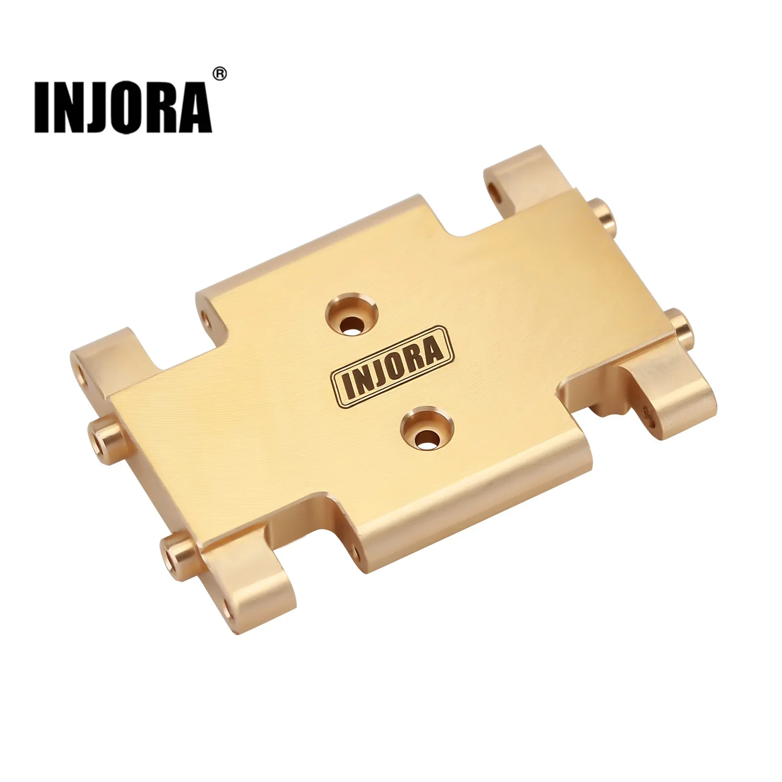 INJORA 21g laiton plaque de protection Transmission Mount pour 1/24 RC inoler AX24 XC-1 mise à niveau