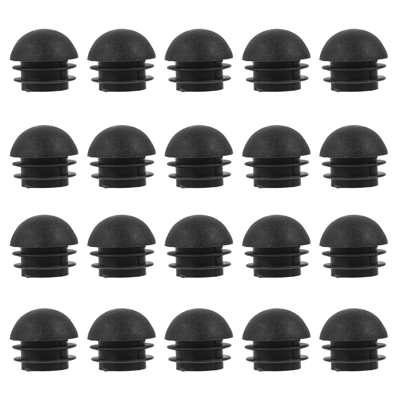 

20pcs Tube Stopper End Caps Chair Leg Floor Protectors Thickened Furniture Leg Feet Covers For Hardwood Floors Replacement