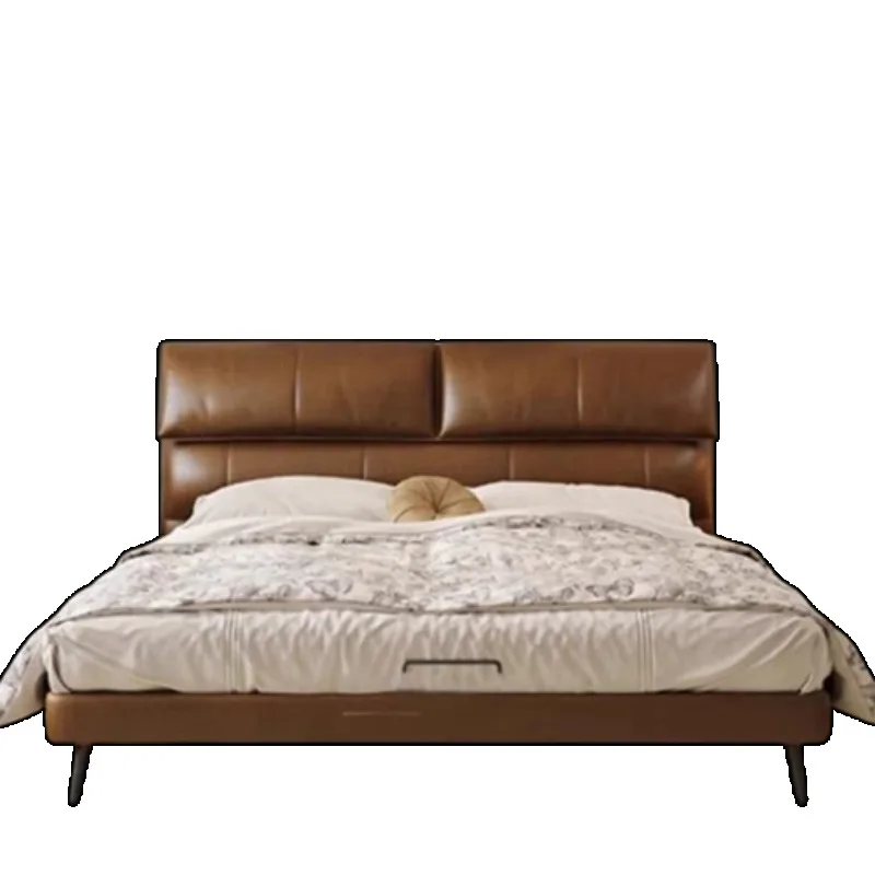 

Дизайнерская спальня Каркас кровати в скандинавском стиле King Size Master Эстетический современный каркас кровати Модульная роскошная элитная мебель Cama Box Casal