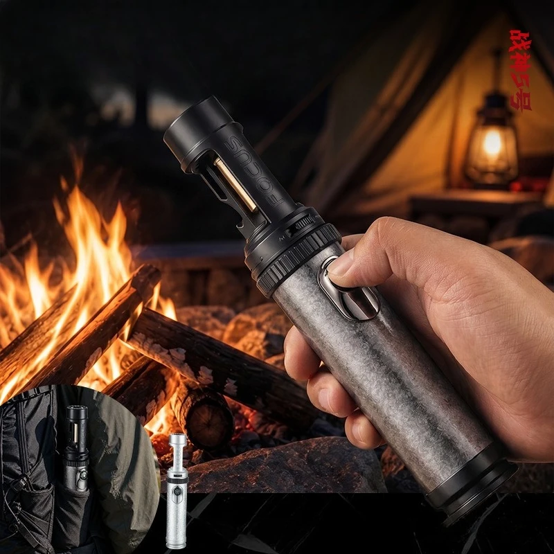 New Portable Straight Forward Lighter for Barbecue Moxibustion Charcoal Ignition Hardware Welding Cigar Spray Gun Igniter