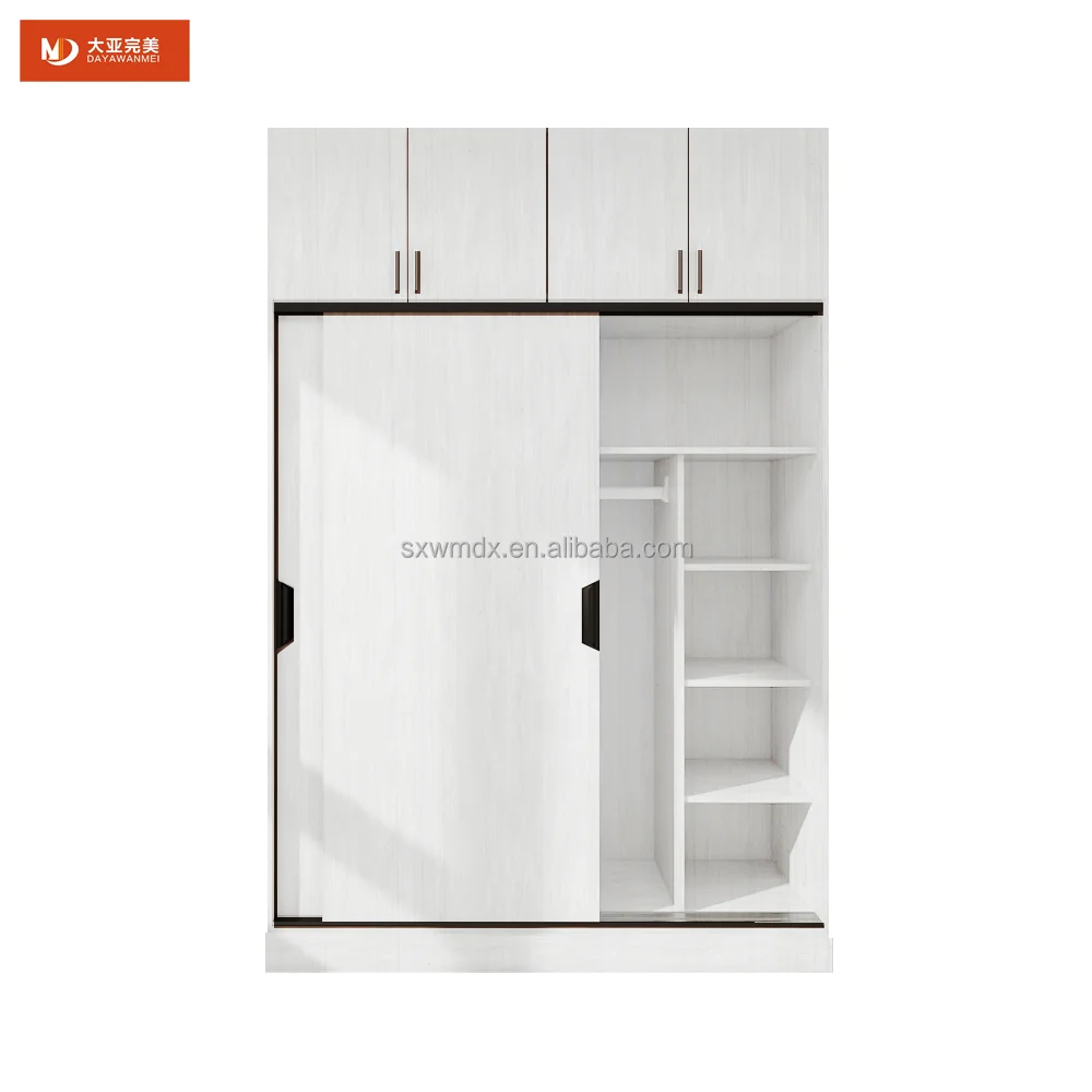 

Modern Sliding Door Cupboard Bedroom Furniture Design Almirah Clothes Closet Metal Wardrobe Steel Sliding Cabinet Wardrobe