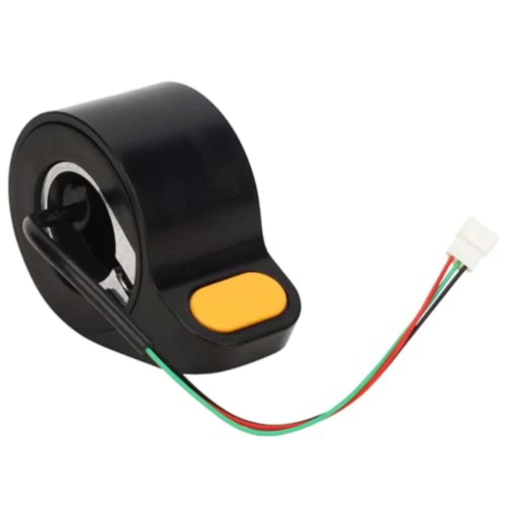 1 Stück Elektroroller-Daumengashebel für Ninebot MAX-G30, Empfindlicher Gasgriff, Ersatzteil, Schwarzer Kunststoffgriff