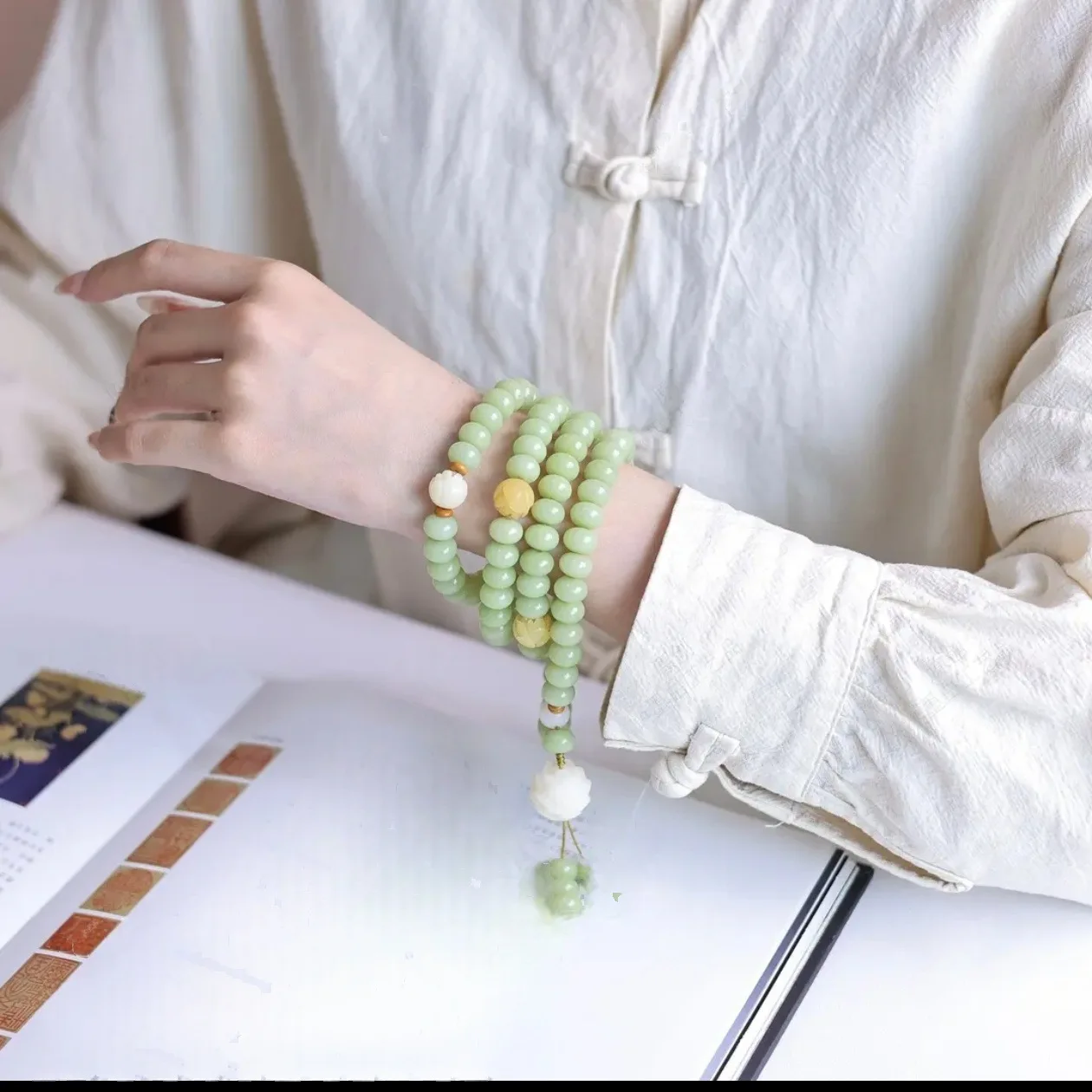 nuovo-qingyu-bodhi-zi-abaco-bead-stringa-a-mano-108-pezzi-qingti-bodhi-radice-nuovo-stile-cinese-gioielli-bodhi-ciondolo-per-auto-portatile