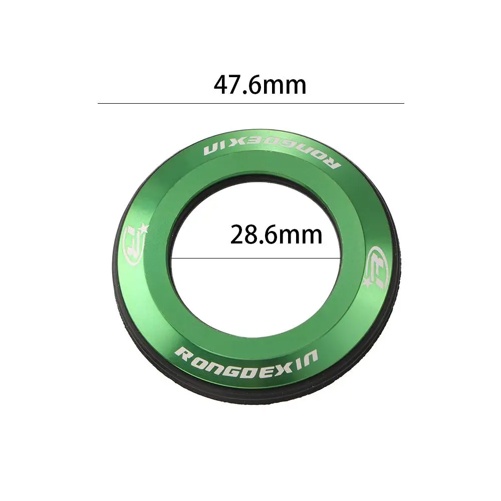 Bicycle Headset Cap 28.6mm Universal Diameter MTB Mountain Bike Top Shell Flat Cover CNC Metal O-ring Seal